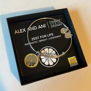Alex & Ani Lemon Charm Bracelet